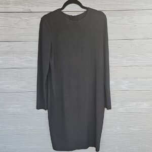 Vince Classic Black Long Sleeve Dress